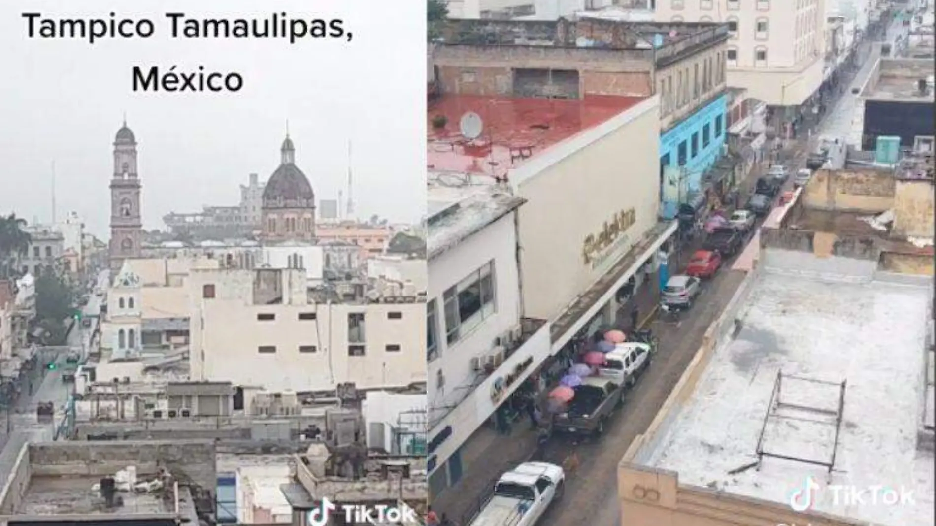 Tampico desde las alturas por TikTok 